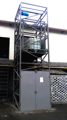 Фото 8. Грузовые НАРУЖНЫЕ подъемники (лифты) – выгодные помощники в производстве г/п 1000 кг
