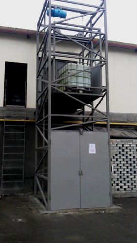 Фото 9. Грузовые НАРУЖНЫЕ подъемники (лифты) – выгодные помощники в производстве г/п 1000 кг