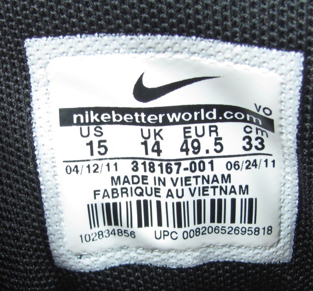 Фото 6. Кроссовки атлетические большого размера Nike View2 (КР – 464) 48 размер
