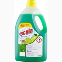 Средство для мытья посуды с ароматом лимона Scala (4 л.)