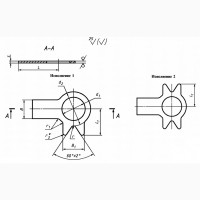Шайба стопорна з лапкою ГОСТ 13463-77