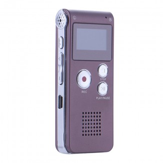 QC-09 Профессиональный цифровой мини диктофон 8Гб встроенной памяти с функцией mp3-плеер