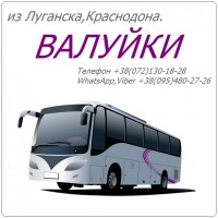 Автобус Луганск - Краснодон - Валуйки