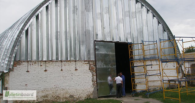 Фото 13. Бескаркасные арочные ангары, напольные зернохранилища, склады
