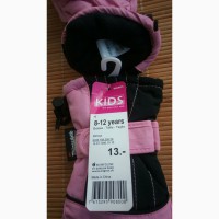 Лыжные термо перчатки девочке 8-12 лет Швейцария