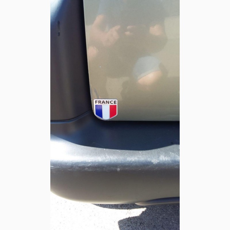 Фото 6. Наклейки на авто Флаг Германии алюминиевые на авто-мото