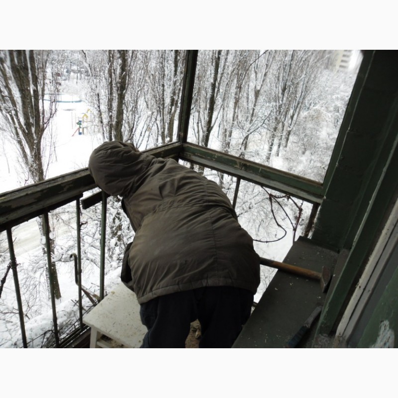 Фото 5. Аварійна Плита Балкона Прибрати Демонтаж Ремонт Відновлення