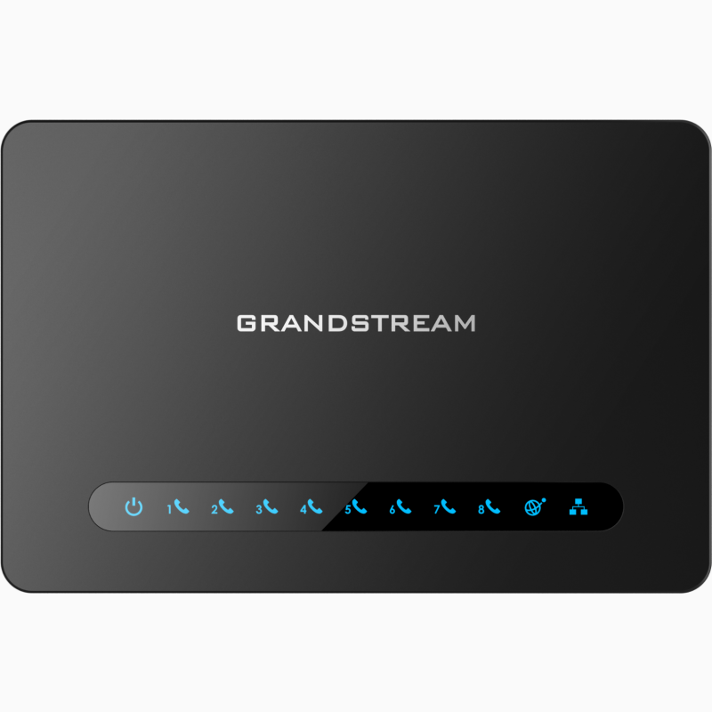 Фото 4. Grandstream HT818, телефонний адаптер, 8xFXS, 1xLAN, 1xWAN, (1GbE)WAN VPN маршрутизатор