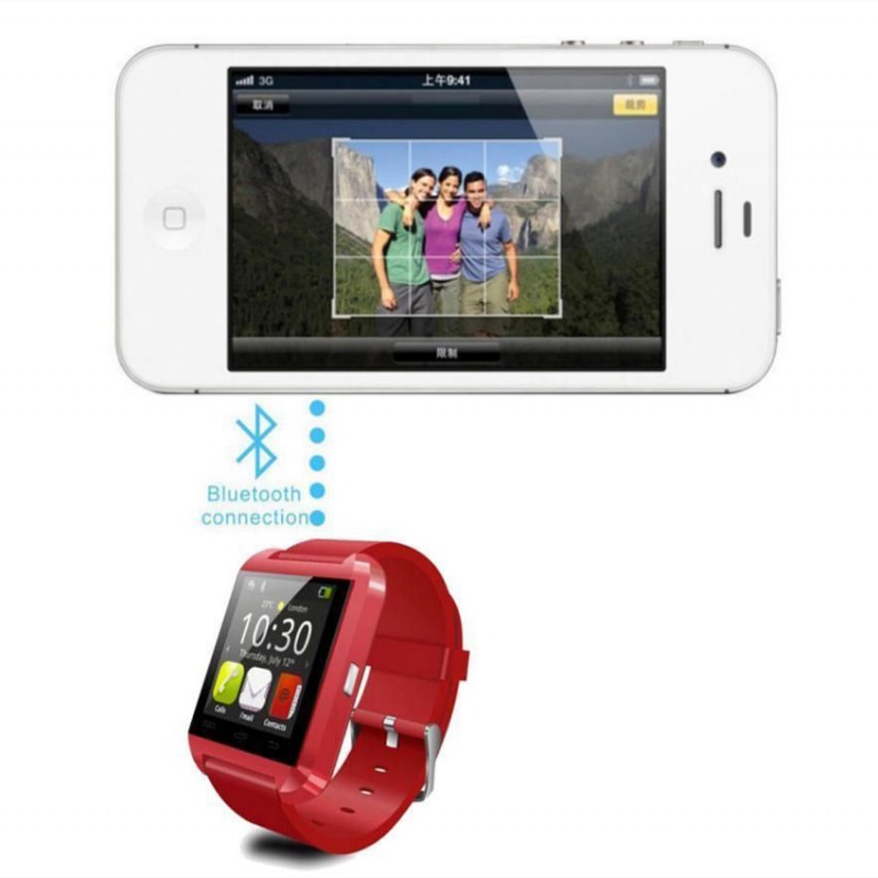 Фото 2. Uwatch U8 умные часы браслет смарт Bluetooth на iOS или Android