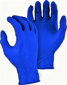 Перчатки нитриловые неопудренные синие NITRYLEX, 100 шт в упаковке
