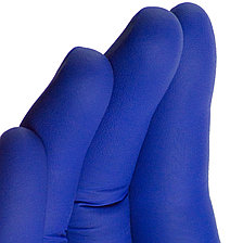Фото 3. Перчатки нитриловые неопудренные синие NITRYLEX, 100 шт в упаковке