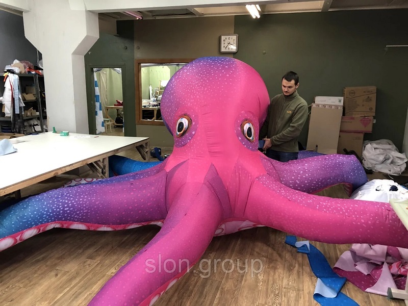 Фото 6. Надувной рекламный осьминог Inflatable octopus, Advertising Inflatable octopus
