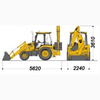 Услуги аренды экскаватора JCB