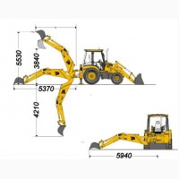 Услуги аренды экскаватора JCB