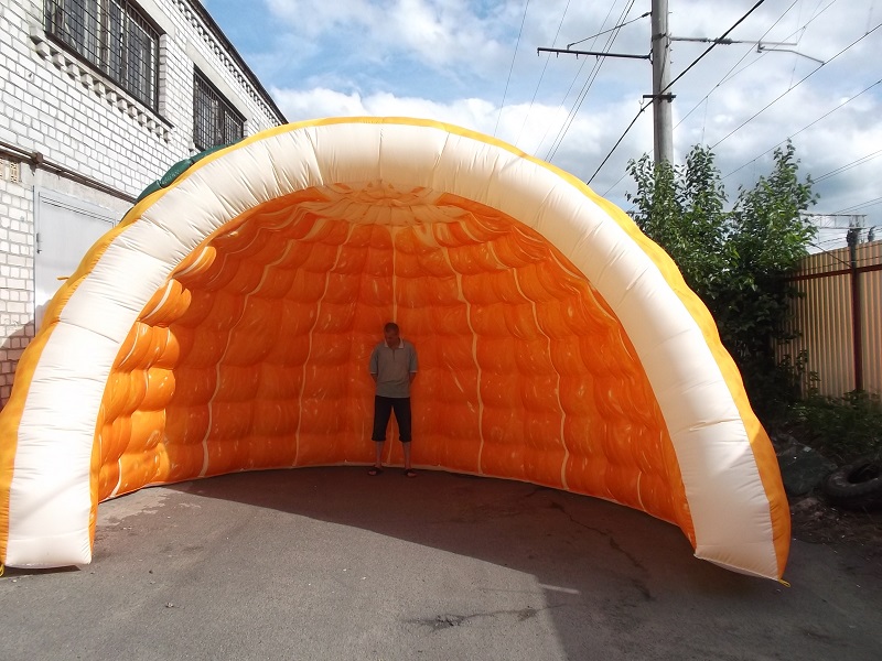 Фото 4. Надувная палатка Иглу Igloo inflatable tent украинского производства