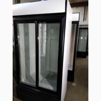Для торговли! Холодильный двухдверный шкаф - купе стеклянный. Гарантия