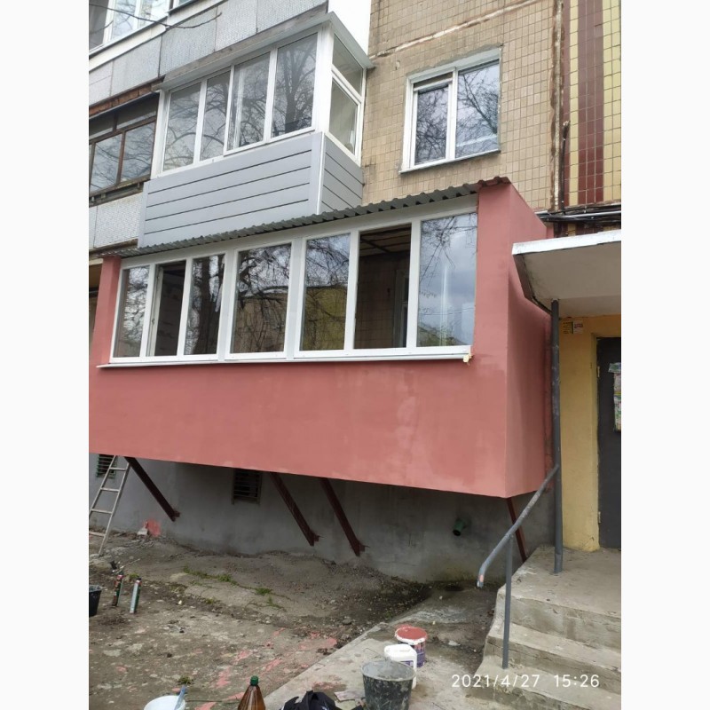 Фото 2. Балкон с нуля и под ключ БЕЗ ПОСРЕДНИКОВ в Харькове