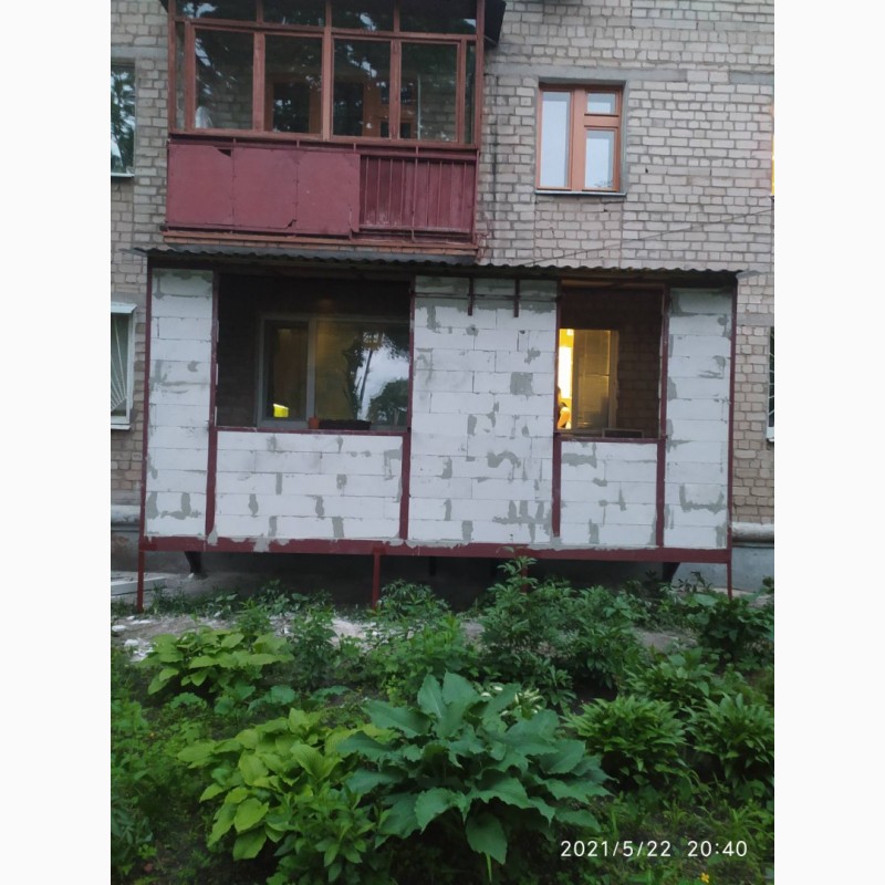 Фото 5. Балкон с нуля и под ключ БЕЗ ПОСРЕДНИКОВ в Харькове